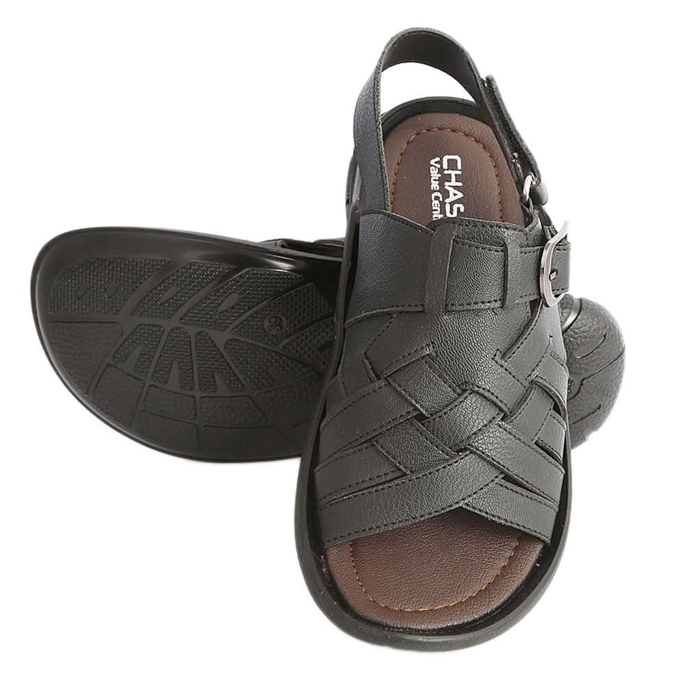 Men's Sandal ( A-05 ) - Black, Men, Sandals, Chase Value, Chase Value