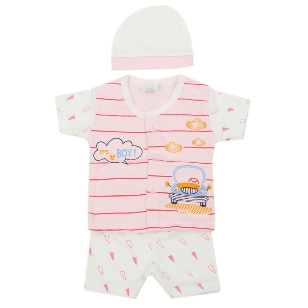 Newborn Suit - Light Pink, Newborn Boys Sets & Suits, Chase Value, Chase Value