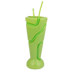 Plastic Strow Glass - Green, Home & Lifestyle, Glassware & Drinkware, Chase Value, Chase Value