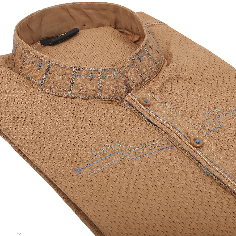 Boys Fancy Shalwar Suit - Brown, Kids, Boys Shalwar Kameez, Chase Value, Chase Value