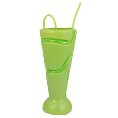 Plastic Strow Glass - Green, Home & Lifestyle, Glassware & Drinkware, Chase Value, Chase Value