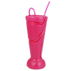 Plastic Strow Glass - Pink, Home & Lifestyle, Glassware & Drinkware, Chase Value, Chase Value