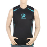 Men's Sando T-Shirt - Black, Men, T-Shirts And Polos, Chase Value, Chase Value