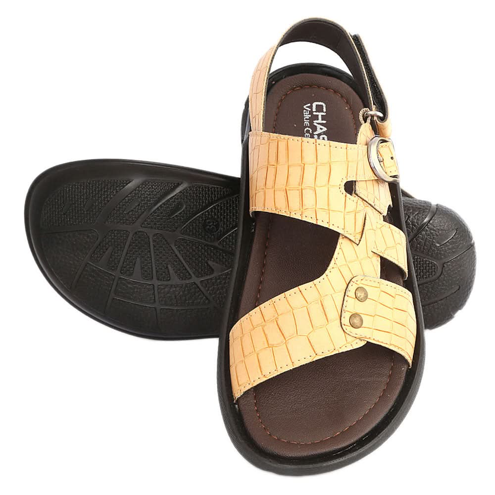 Men's Sandal ( A-04 ) - Fawn, Men, Sandals, Chase Value, Chase Value