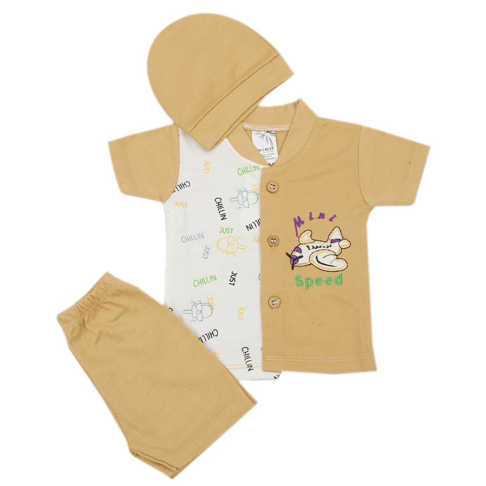 Newborn Suit - Brown, Newborn Boys Sets & Suits, Chase Value, Chase Value