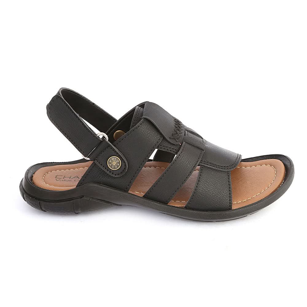 Men's Sandal ( A-03 ) - Black, Men, Sandals, Chase Value, Chase Value