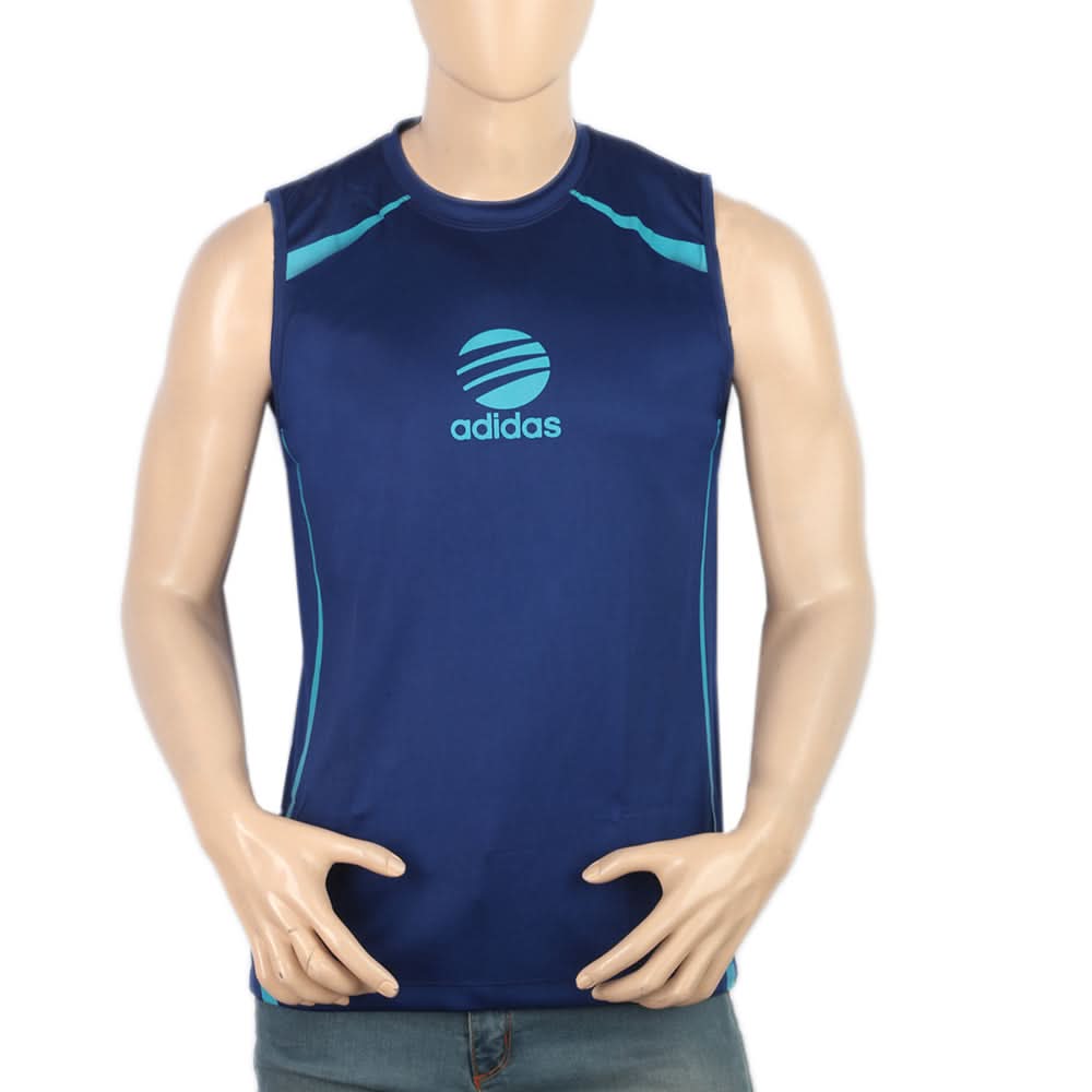 Men's Sando T-Shirt - Navy Blue, Men, T-Shirts And Polos, Chase Value, Chase Value