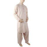 Men's Mashriq Slim Fit Suit - Pink, Men, Shalwar Kameez, Chase Value, Chase Value