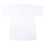 Boys Half Sleeves T-Shirt  - White, Kids, Boys T-Shirts, Chase Value, Chase Value