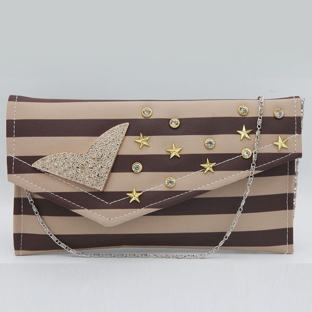 Women's Fancy Clutch 1990 - Coffee, Women, Clutches, Chase Value, Chase Value