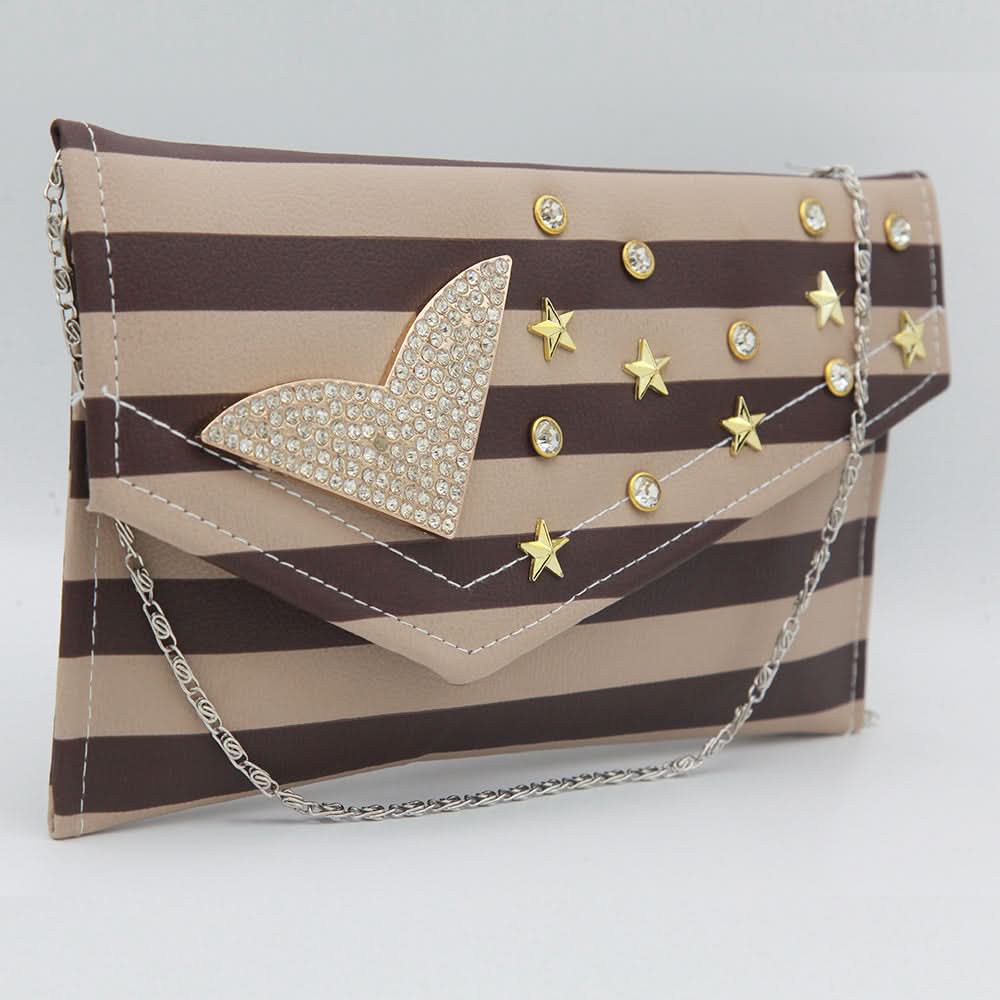 Women's Fancy Clutch 1990 - Coffee, Women, Clutches, Chase Value, Chase Value