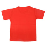 Boys Half Sleeves T-Shirt  - Rust, Kids, Boys T-Shirts, Chase Value, Chase Value