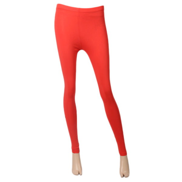 Women's Plain Tight - Red, Women, Pants & Tights, Chase Value, Chase Value