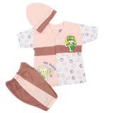 Newborn Suit - Peach, Newborn Girls Sets & Suits, Chase Value, Chase Value
