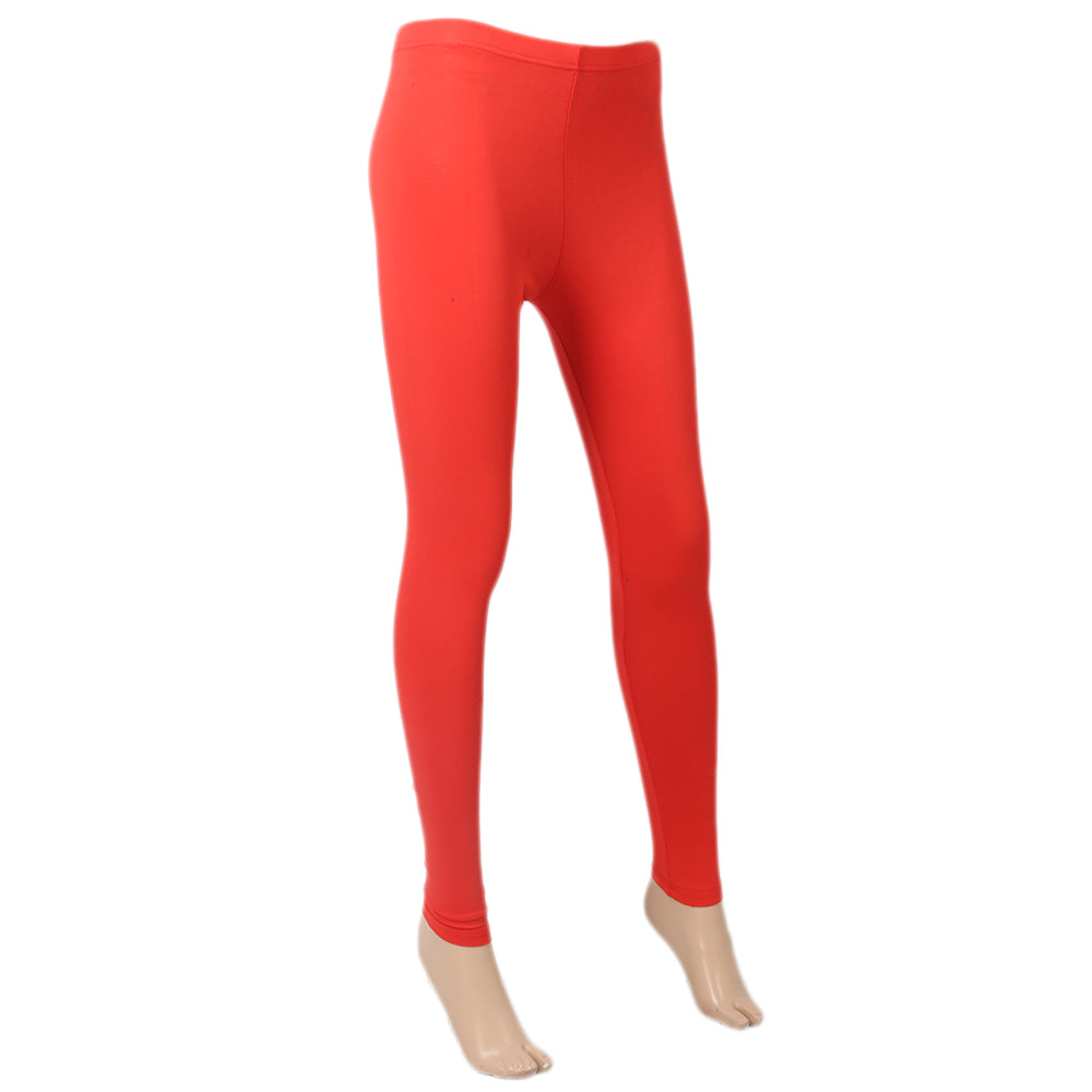 Women's Plain Tight - Red, Women, Pants & Tights, Chase Value, Chase Value