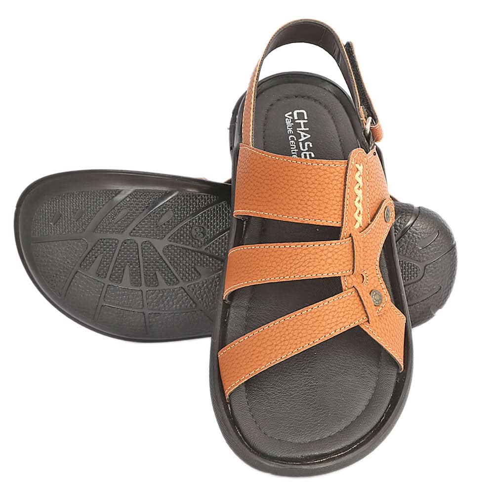Men's Sandal ( A-06 ) - Mustard, Men, Sandals, Chase Value, Chase Value