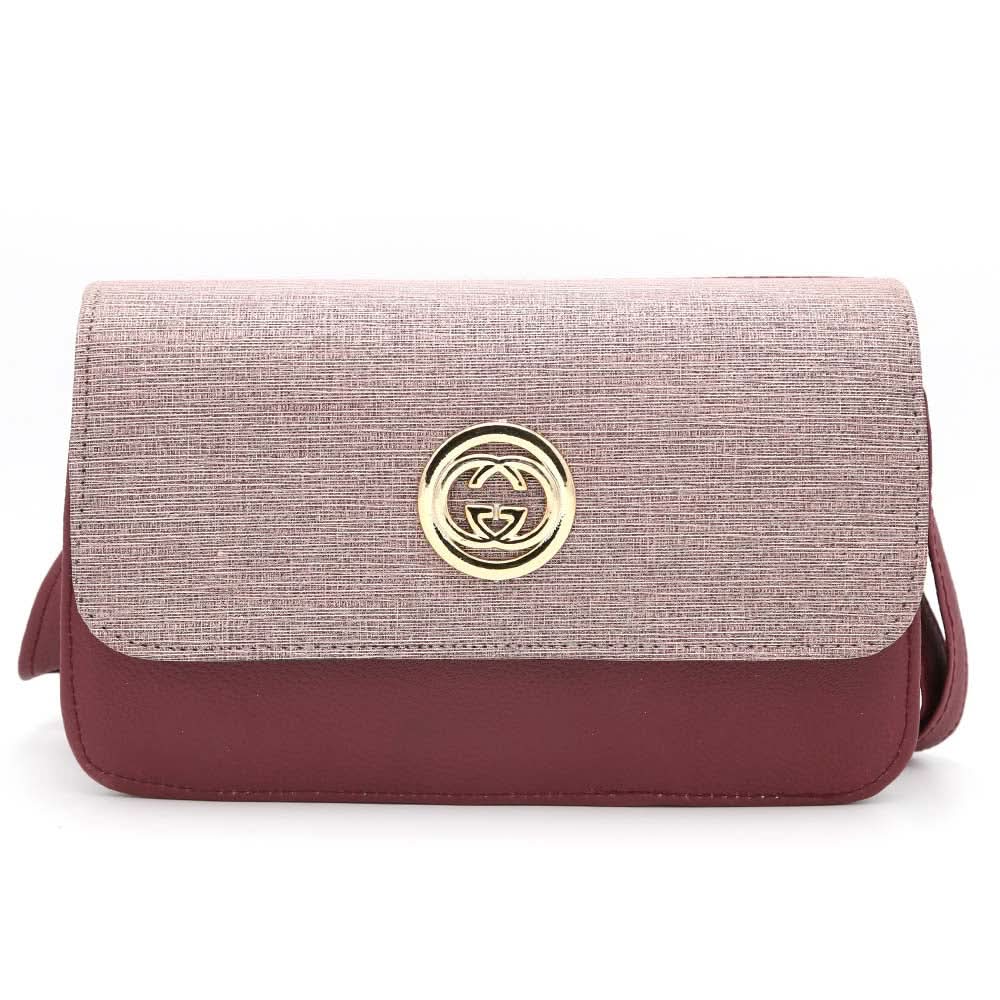 Women's Shoulder Bag 9137 - Maroon, Women, Bags, Chase Value, Chase Value