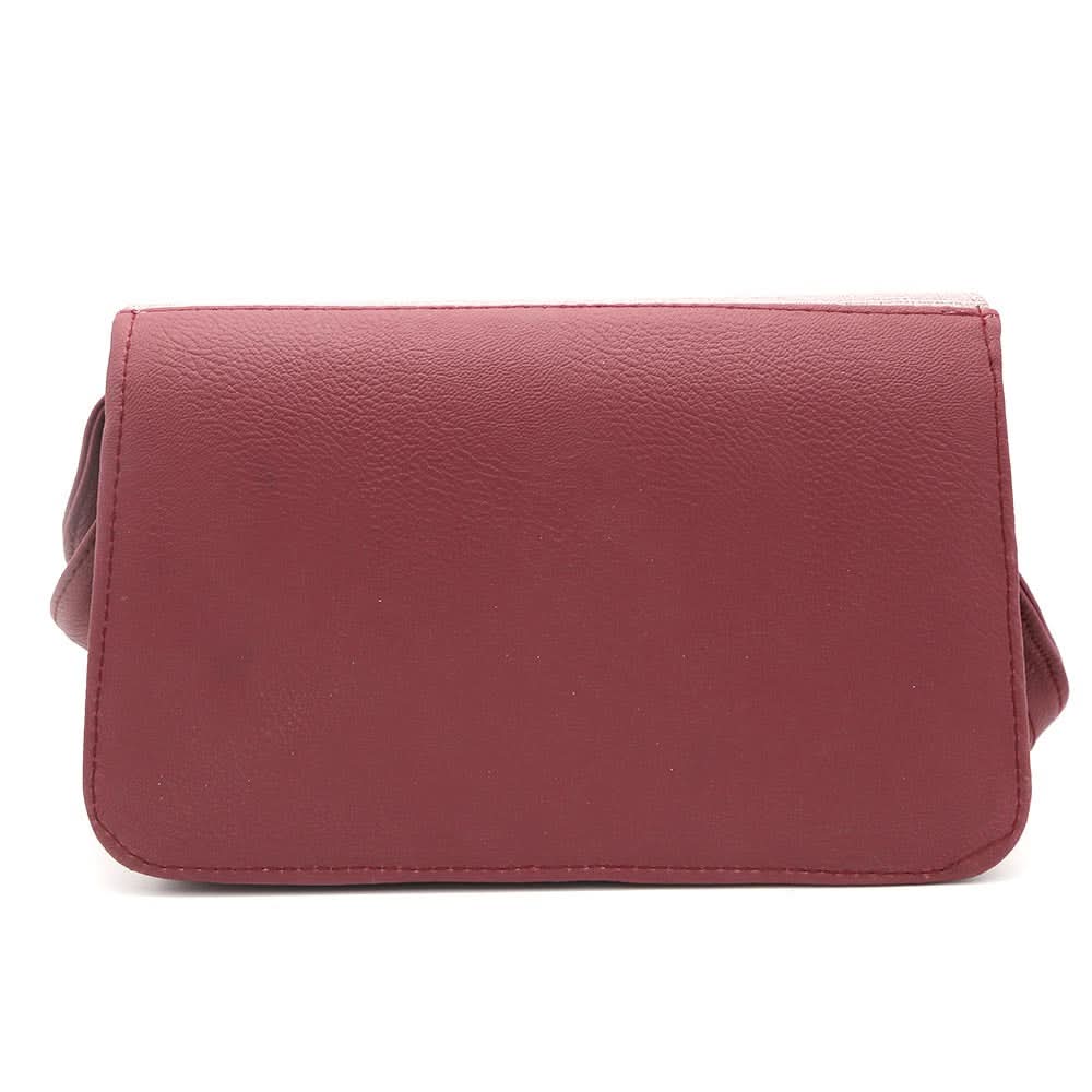 Women's Shoulder Bag 9137 - Maroon, Women, Bags, Chase Value, Chase Value