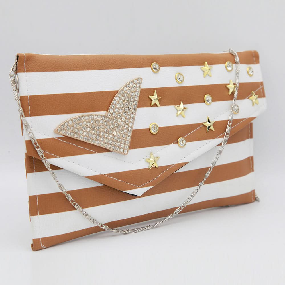 Women's Fancy Clutch 1990 - Brown, Women, Clutches, Chase Value, Chase Value