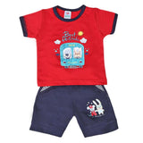 Newborn boys 2pcs Suit - Red, Kids, NB Boys Sets And Suits, Chase Value, Chase Value
