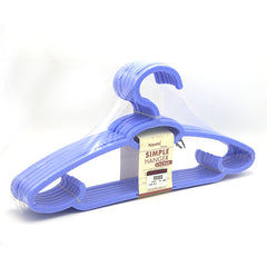 Cloth Hangers 6 Pcs - Blue, Home & Lifestyle, Accessories, Chase Value, Chase Value