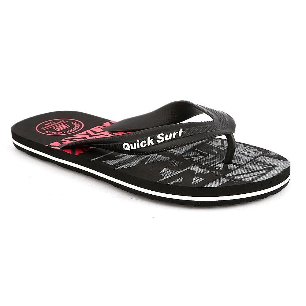 Quick Surf Men's Slippers QUI-1946 - Black, Men, Slippers, Chase Value, Chase Value