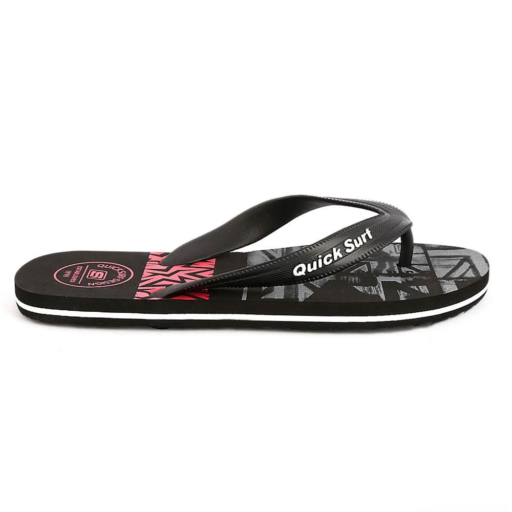 Quick Surf Men's Slippers QUI-1946 - Black, Men, Slippers, Chase Value, Chase Value