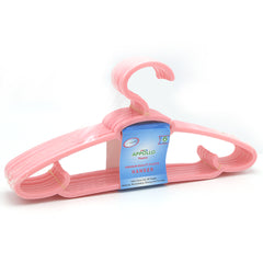 Premio Hangers 6 Pcs Set - Light Pink, Home & Lifestyle, Accessories, Chase Value, Chase Value