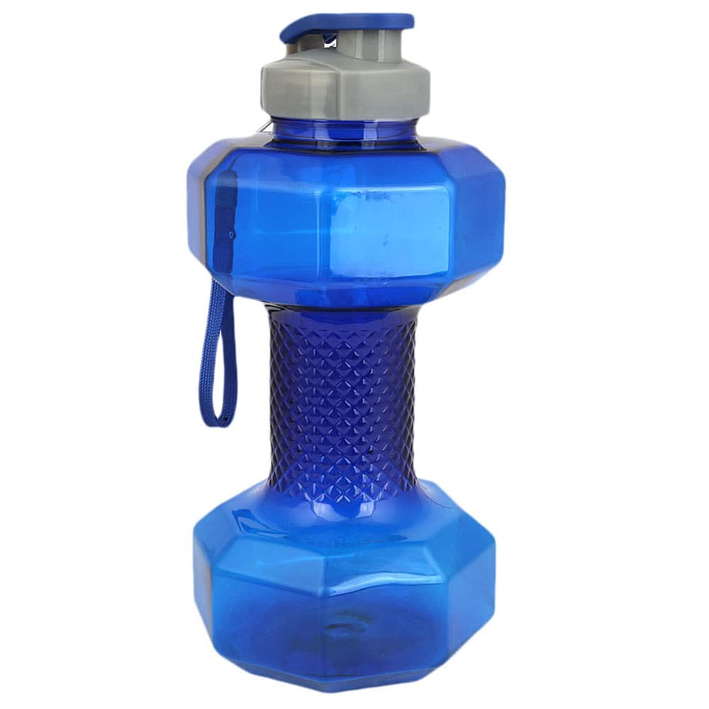 Dumbbell Water Bottle 1.5 Litters - Royal Blue, Home & Lifestyle, Glassware & Drinkware, Chase Value, Chase Value