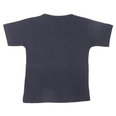 Boys Half Sleeves T-Shirt  - Navy Blue, Kids, Boys T-Shirts, Chase Value, Chase Value