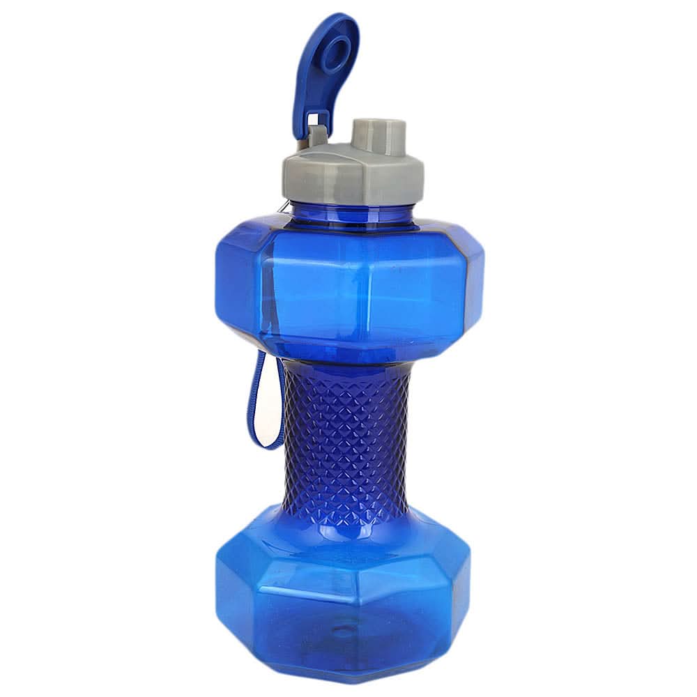 Dumbbell Water Bottle 1.5 Litters - Royal Blue, Home & Lifestyle, Glassware & Drinkware, Chase Value, Chase Value