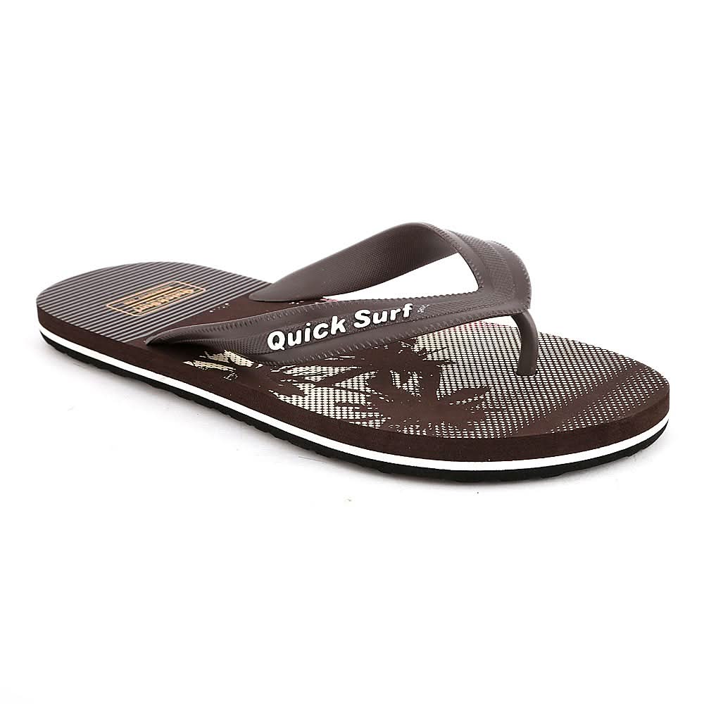 Quick Surf Men's Slippers QUI-1387 - Brown, Men, Slippers, Chase Value, Chase Value