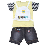 Newborn boys 2pcs Suit - Yellow, Kids, NB Boys Sets And Suits, Chase Value, Chase Value