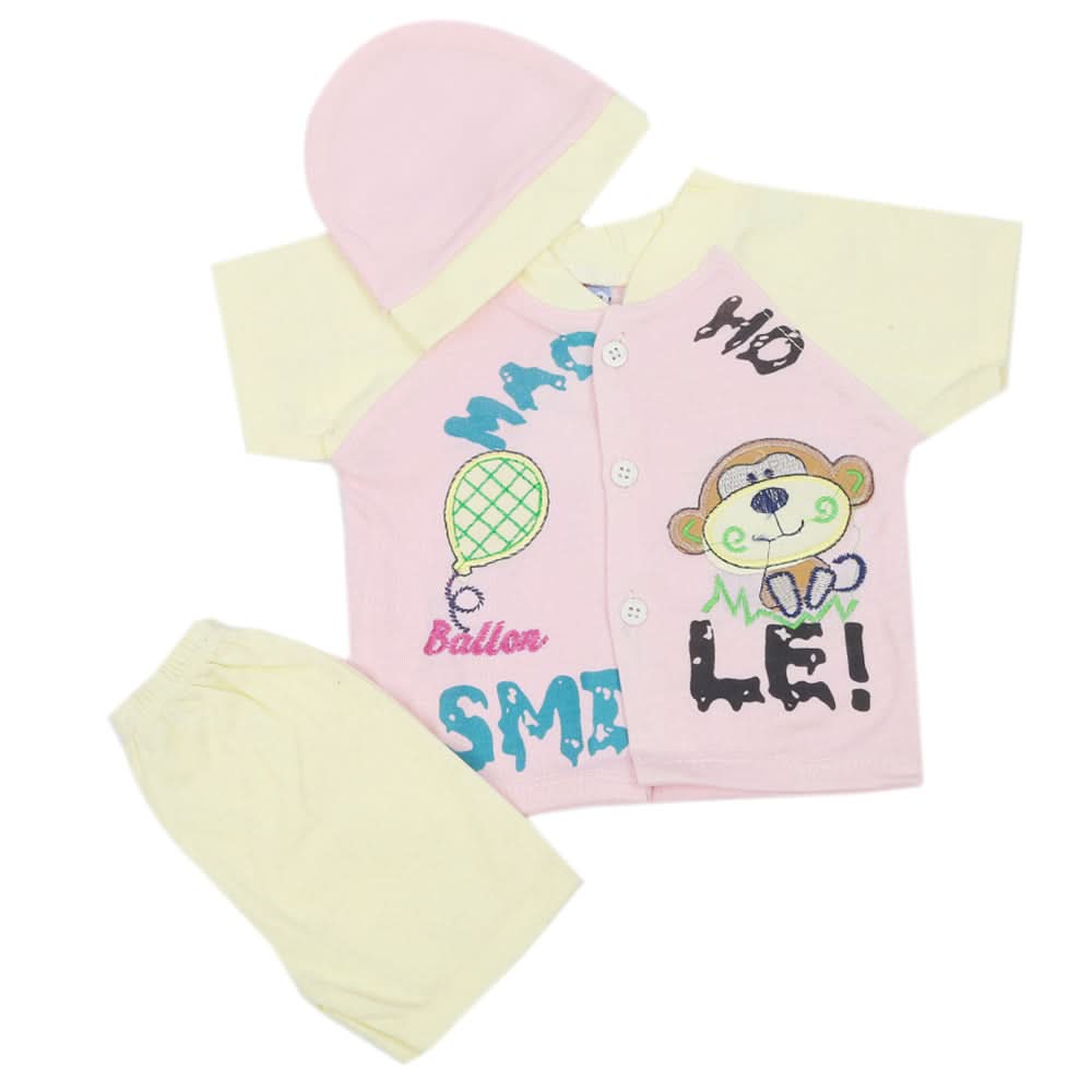 Newborn Suit - Light Pink, Newborn Boys Sets & Suits, Chase Value, Chase Value