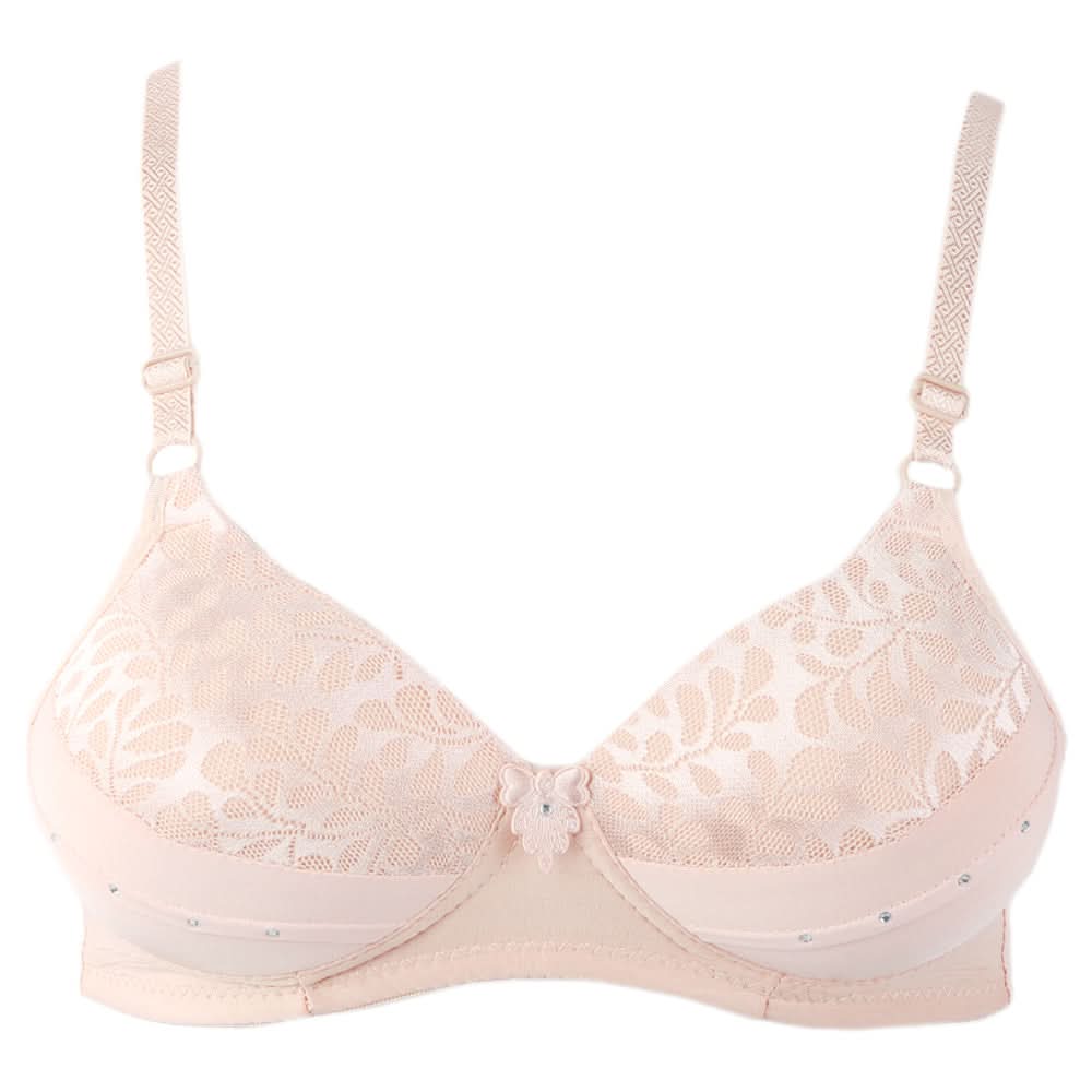 Women's Foam Bra - Peach, Women, Bras, Chase Value, Chase Value