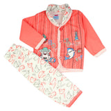 Newborn Boys Full Sleeves Suit - Dark Pink, Newborn Boys Sets & Suits, Chase Value, Chase Value