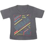 Boys Half Sleeves T-Shirt  - Plain Grey, Kids, Boys T-Shirts, Chase Value, Chase Value