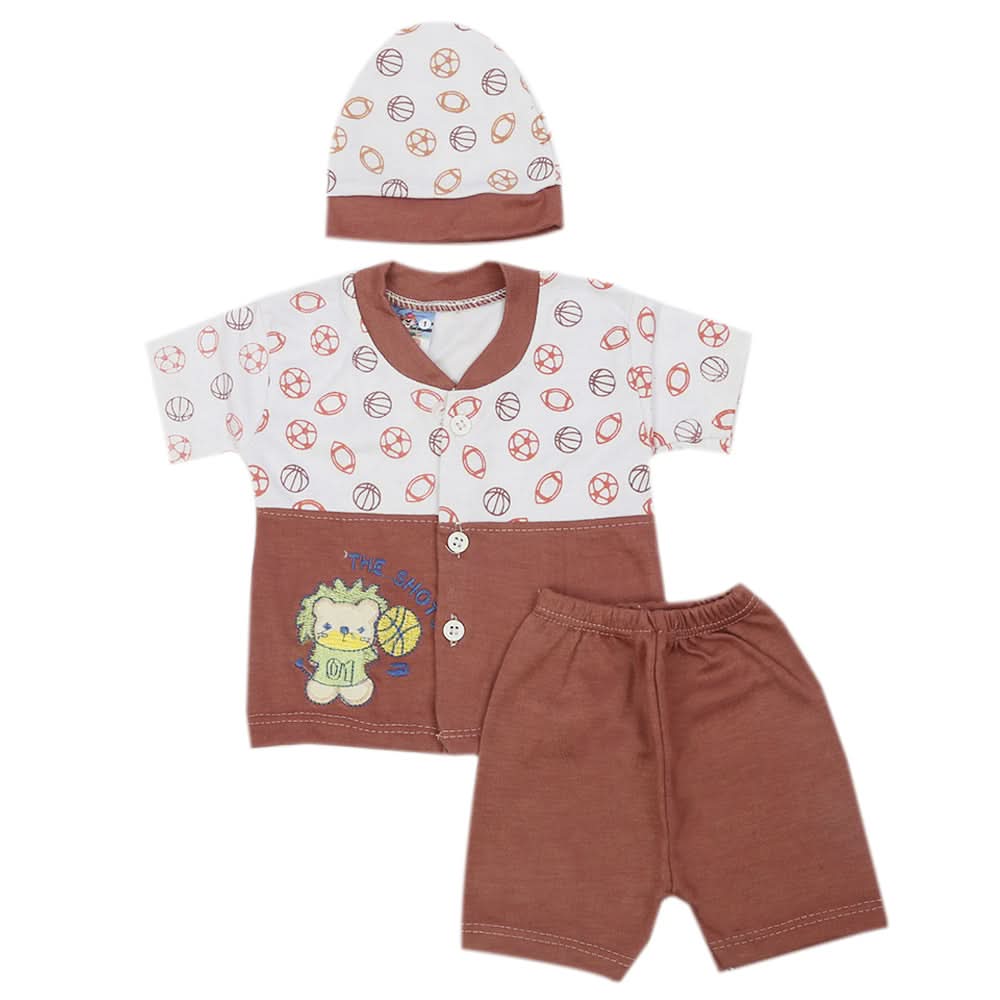 Newborn Suit - Coffee, Newborn Boys Sets & Suits, Chase Value, Chase Value