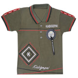 Boys Half Sleeves Polo T-Shirt - Dark Green, Kids, Boys T-Shirts, Chase Value, Chase Value