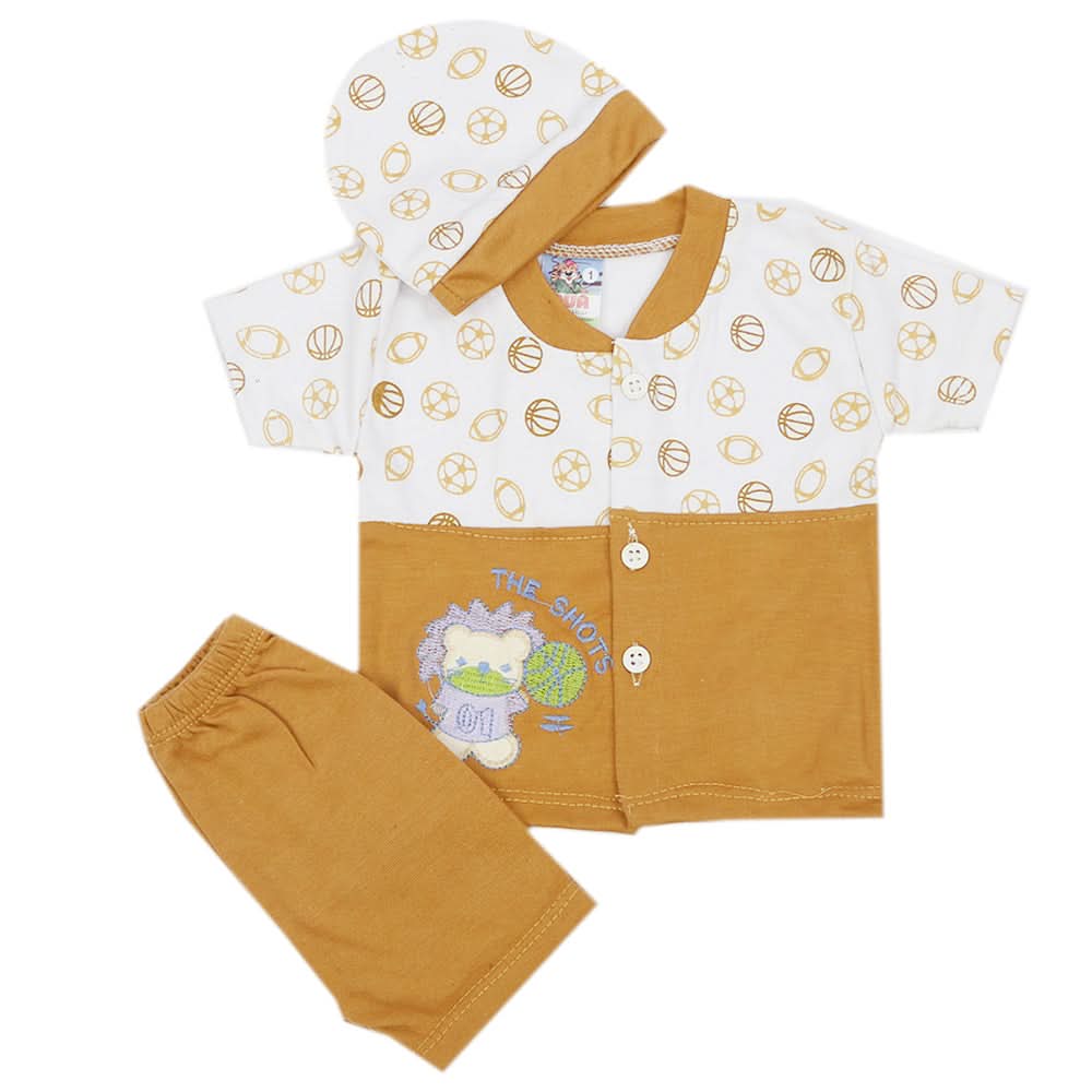 Newborn Suit - Brown, Newborn Boys Sets & Suits, Chase Value, Chase Value