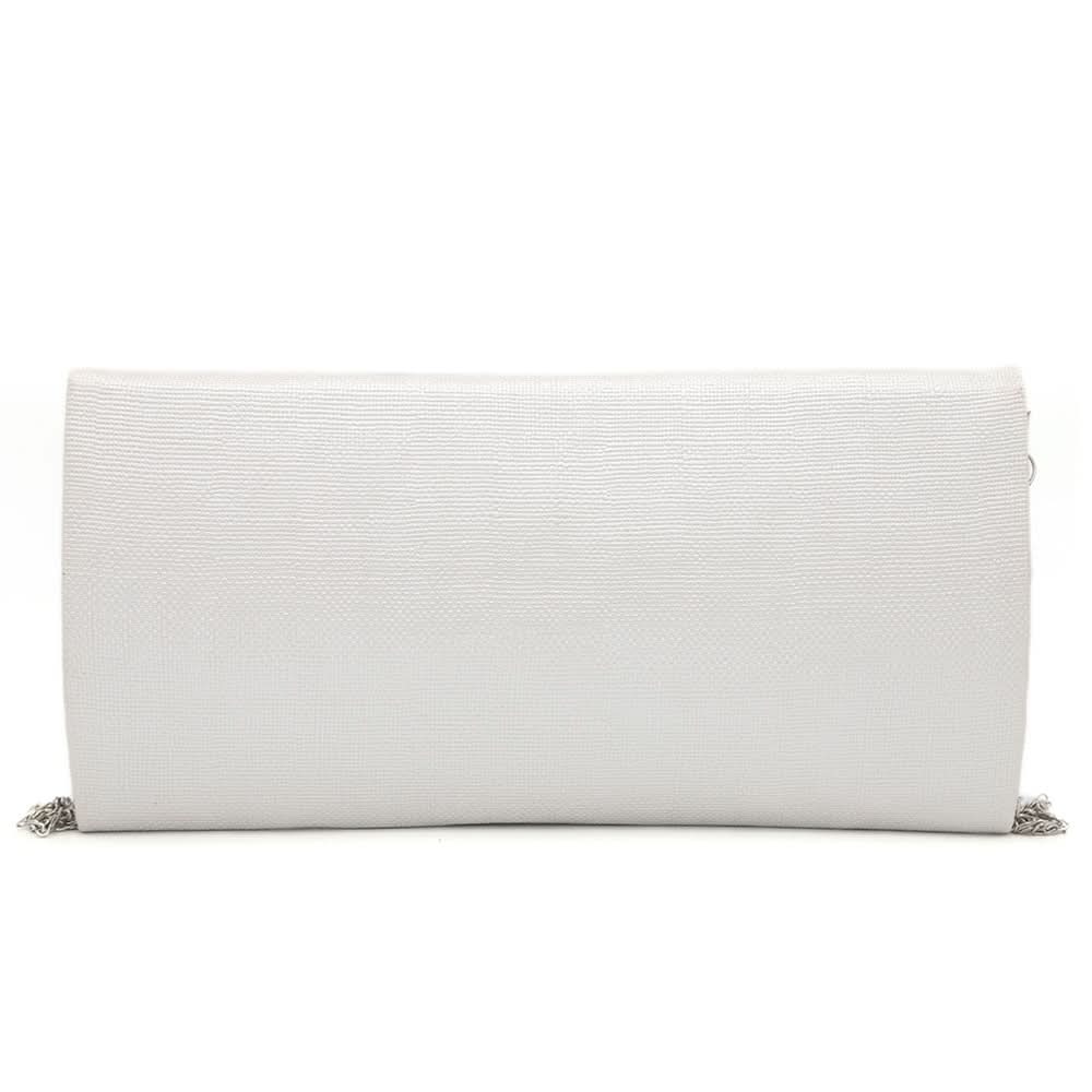 Women's Clutch 9142 - White, Women, Clutches, Chase Value, Chase Value