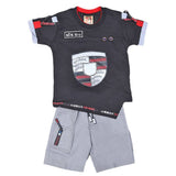 Boys Half Sleeves Suit 6B-02 - Black, Kids, Boys Sets And Suits, Chase Value, Chase Value