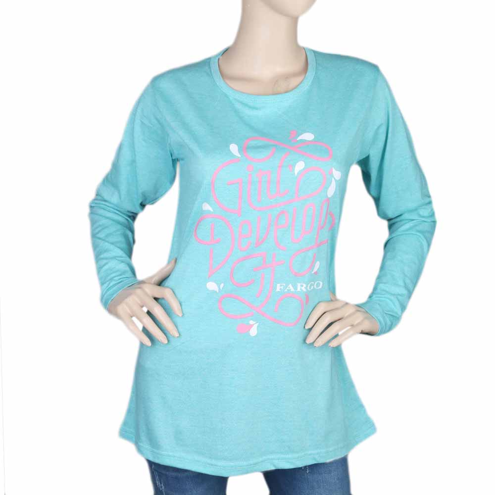 Women's Full Sleeves Printed T-Shirts Pack Of 3 - Multi, Women, T-Shirts And Tops, Chase Value, Chase Value
