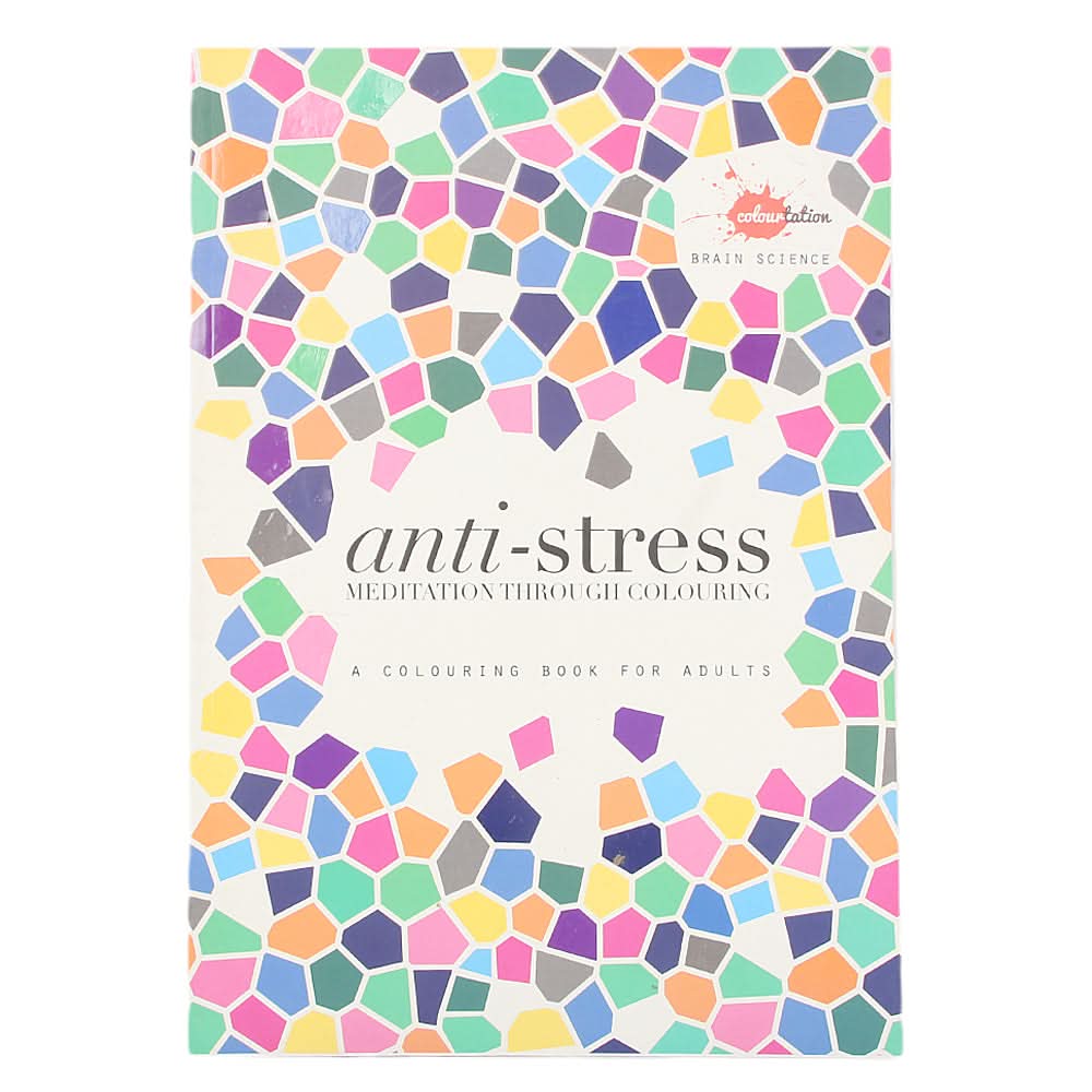 Coloring Anti Stress Meditation Through Coloring, Kids, Kids Colouring Books, 3 to 6 Years, Chase Value