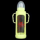 Fish Resistant Glass Feeding Bottle 240ml - Green, Kids, Feeding Supplies, Chase Value, Chase Value