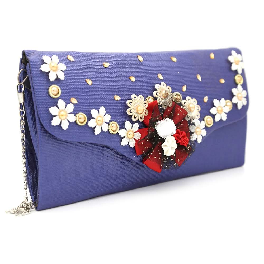 Women's Clutch 9142 - Royal Blue, Women, Clutches, Chase Value, Chase Value