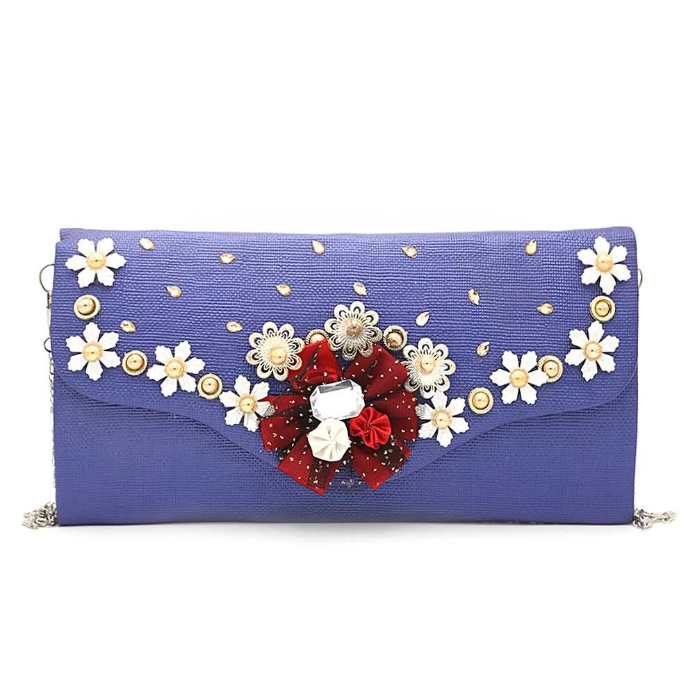 Women's Clutch 9142 - Royal Blue, Women, Clutches, Chase Value, Chase Value