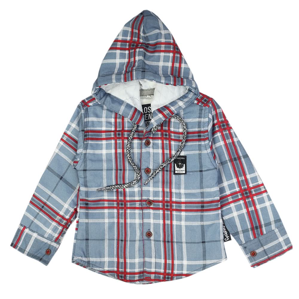 Boys Full Sleeves Shirt - Blue, Boys Shirts, Chase Value, Chase Value