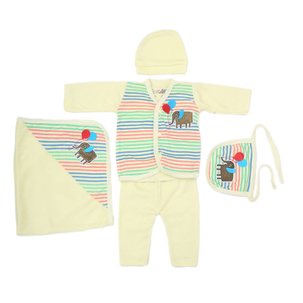 Newborn Unisex 5 Piece Gift Set - Lemon, Kids, Other Accessories, Chase Value, Chase Value