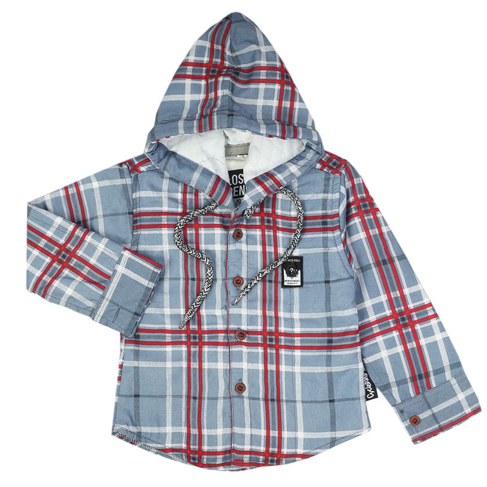 Boys Full Sleeves Shirt - Blue, Boys Shirts, Chase Value, Chase Value